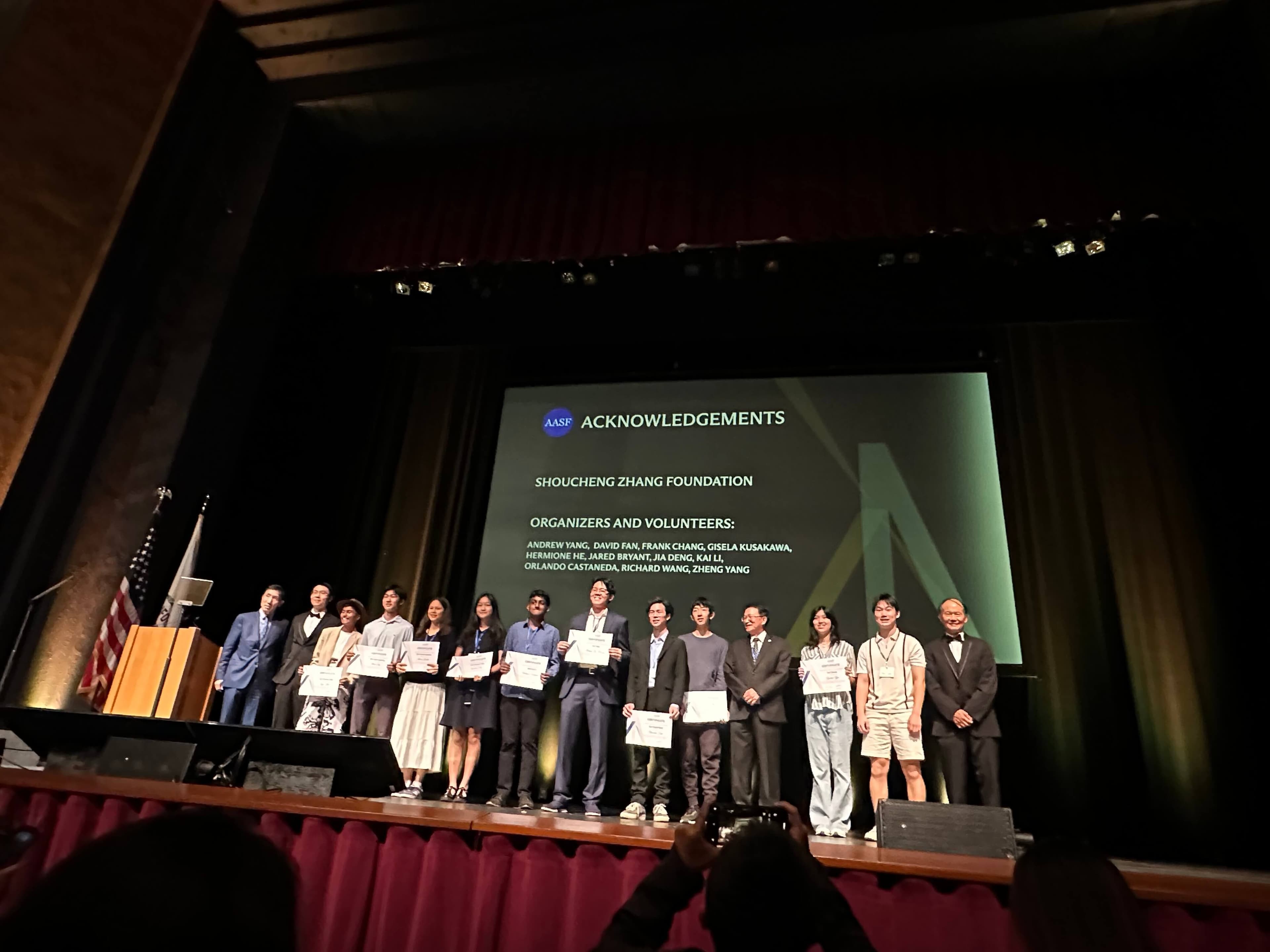 Scholars at an academic gathering